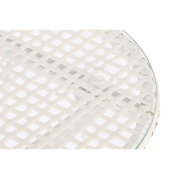 Silla Terraza Y Jardin DKD Home Decor Blanco 57.5 x 82 x 56 cm Set de 3 1 Silla Terraza Y Jardin DKD Home Decor Blanco 57.5 x 82 x 56 cm Set de 3 1
