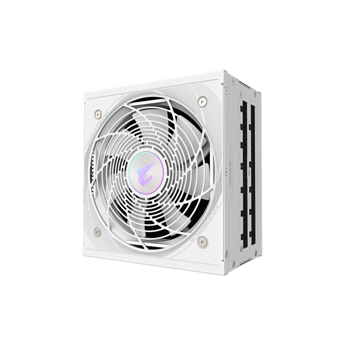 GIGABYTE Fuente de Alimentación AORUS ELITE P1000W ICE 28200-AE10W-1EUR, 1000W, 80 PLUS Platinum, Modular, ATX 3.0, Blanco