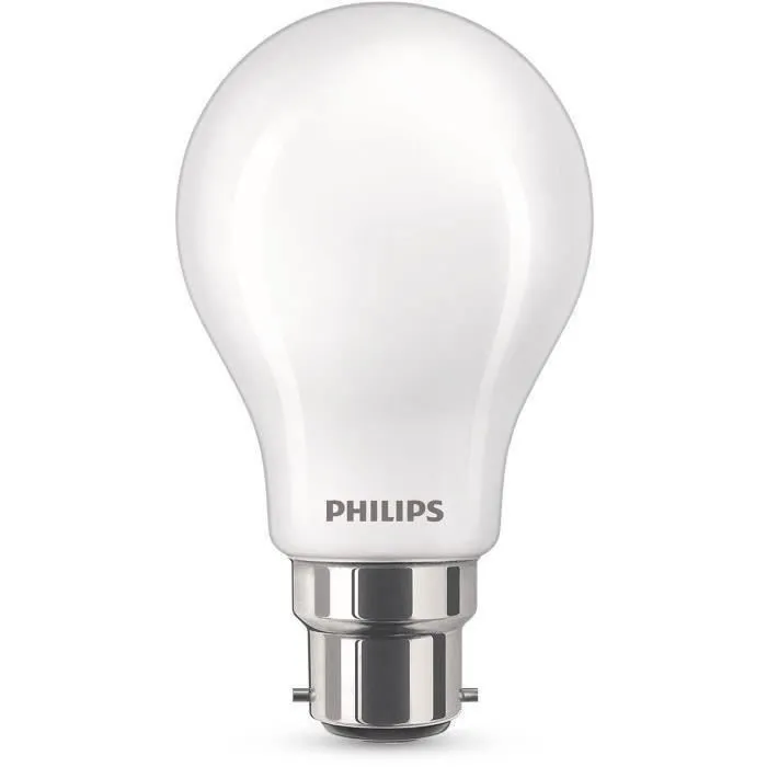 Philips Bombilla LED Equivalente 40W B22 Blanco Cálido No Regulable Vidrio 1 Philips Bombilla LED Equivalente 40W B22 Blanco Cálido No Regulable Vidrio 1