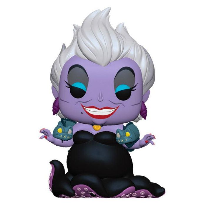 Funko Figura POP Disney La Sirenita Ursula with Eels Vinilo 9cm Caja Regalo