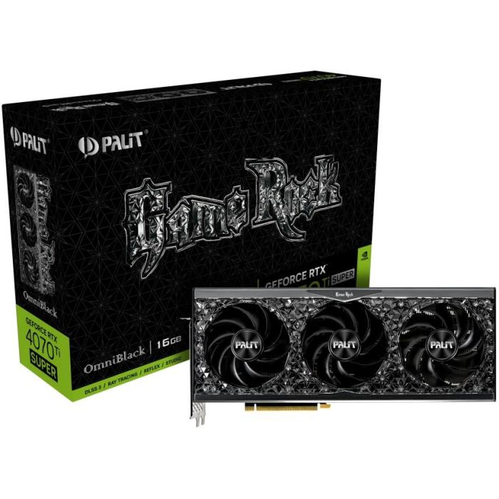 RTX 4070 Ti Super 16GB Palit Omni Black GDDR6X 3Fan 8