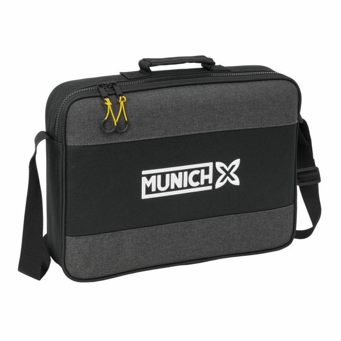 Cartera Escolar Munich Topo Negro 38 x 28 x 6 cm 0 Cartera Escolar Munich Topo Negro 38 x 28 x 6 cm 0