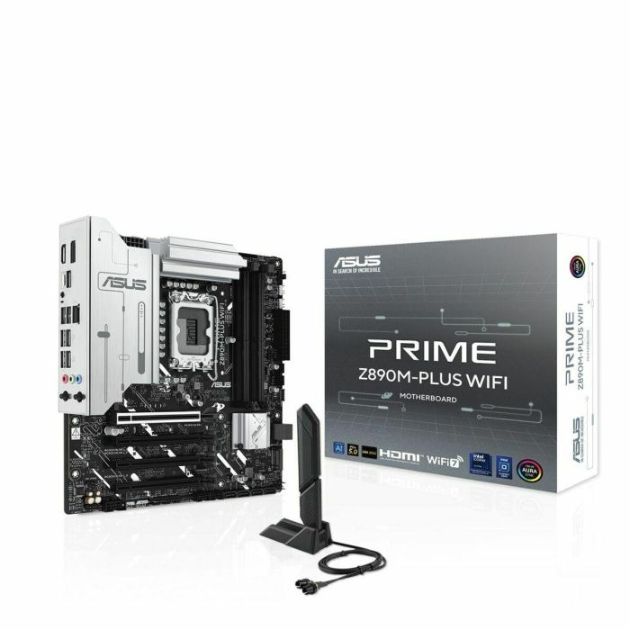 ASUS PRIME Z890M-PLUS WiFi Placa Base micro ATX Intel Z890 LGA 1851, Wi-Fi 7, DDR5, 90MB1J80-M0EAY0 35 ASUS PRIME Z890M-PLUS WiFi Placa Base micro ATX Intel Z890 LGA 1851, Wi-Fi 7, DDR5, 90MB1J80-M0EAY0 35
