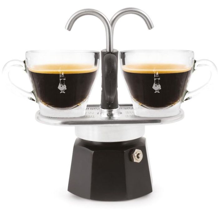 Bialetti MINI EXPRESS 2TZ schwarz Cafetera Italiana para 2 Tazas 1