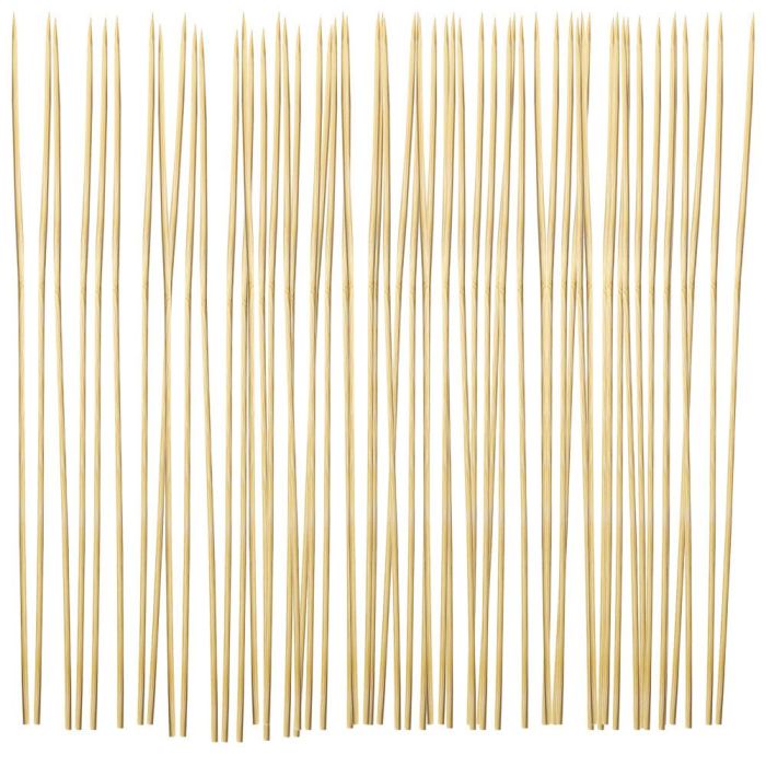 Cook Concept Juego De 100 Brochetas De Bambú Para Barbacoa, 30 cm 3 Cook Concept Juego De 100 Brochetas De Bambú Para Barbacoa, 30 cm 3