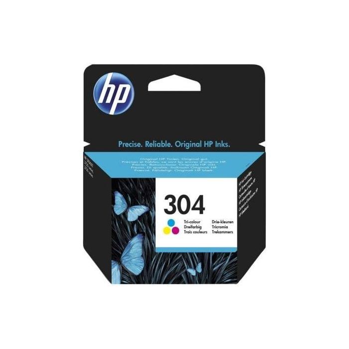 HP Tinta Tricolor C-M-A para Deskjet 3720 - Nº304