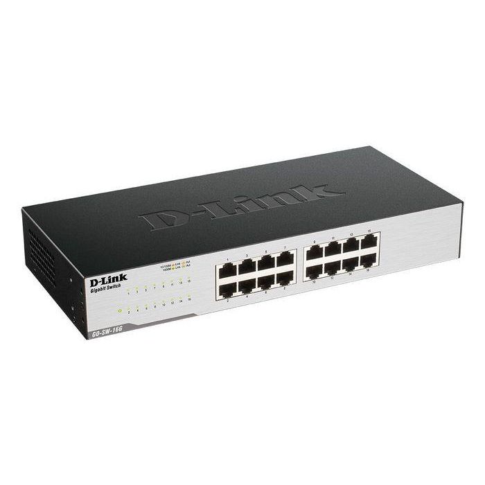 Switch D-Link GO-SW-16G 16 Puertos/ RJ-45 10/100/1000 1 Switch D-Link GO-SW-16G 16 Puertos/ RJ-45 10/100/1000 1
