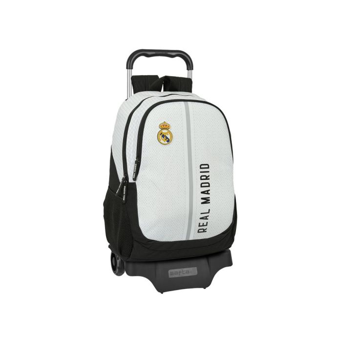 Mochila Safta Mod. 665 Con Carro 905 Real Madrid 1 Equipacion 24-25 440x320x160 mm