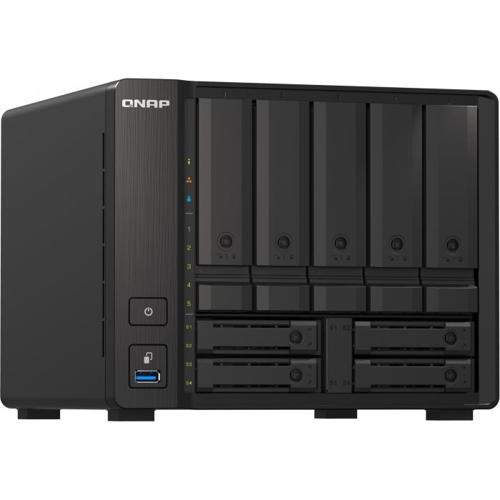 Qnap TS-H973AX-32G Servidor NAS 32GB RAM 9 Bahías Torre Negro 3