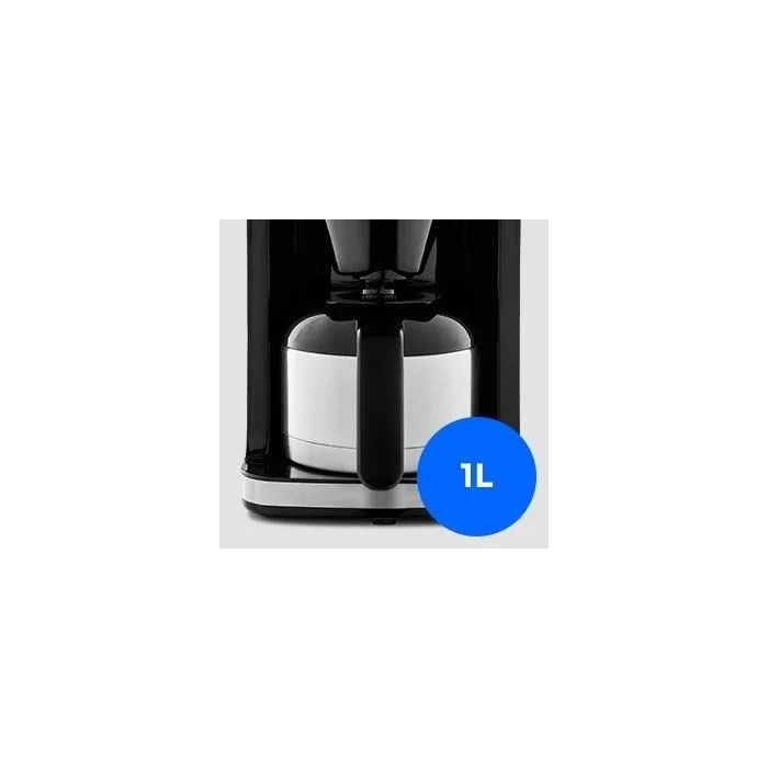 Medion Cafetera Digital con Filtro Aislado y Molinillo MED4061275225969 1000W 1.0L Plateada 4