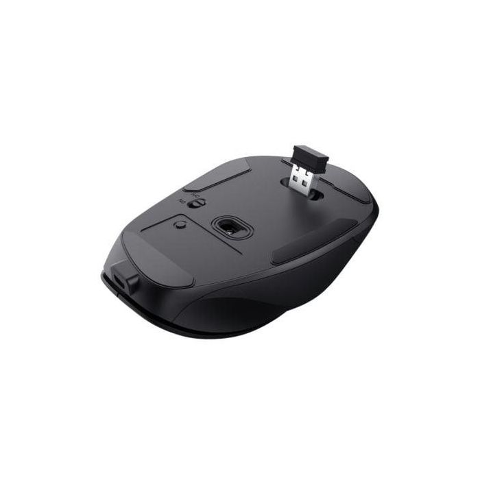 Ratón Ergonómico Inalámbrico Trust Fyda Eco/ Batería recargable/ Hasta 2400 DPI 2 Ratón Ergonómico Inalámbrico Trust Fyda Eco/ Batería recargable/ Hasta 2400 DPI 2
