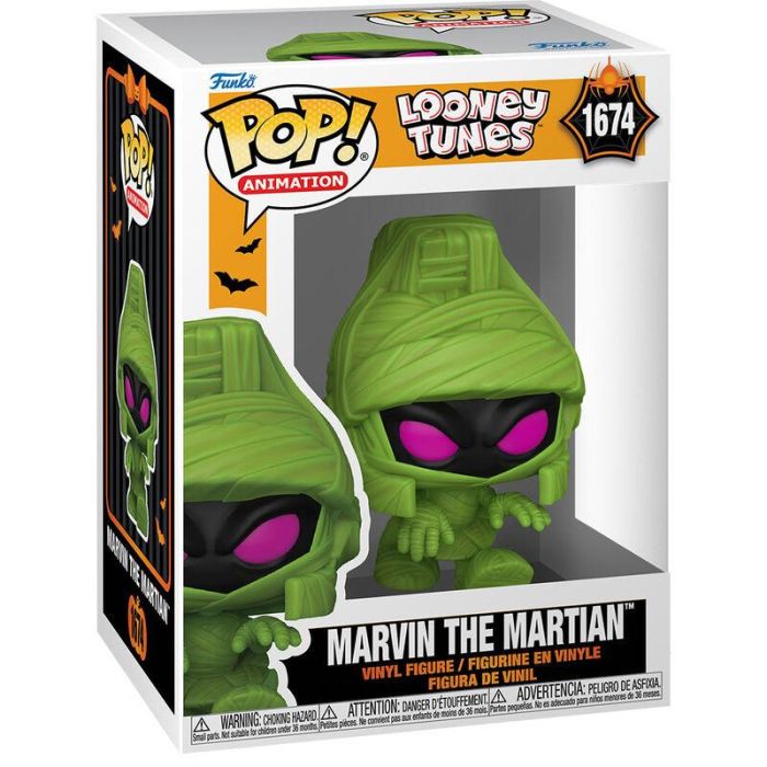 Funko Figura POP Looney Tunes Marvin the Martian Vinilo 9cm Caja Regalo 0 Funko Figura POP Looney Tunes Marvin the Martian Vinilo 9cm Caja Regalo 0
