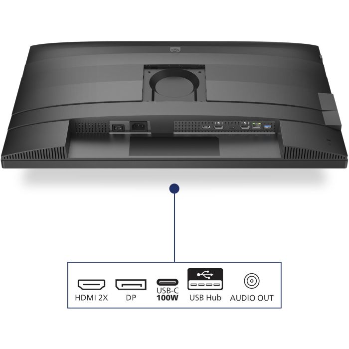 Philips Monitor 27B2U4601 27" (68.5cm) Quad HD IPS 120Hz USB-C Power Delivery 100W Negro 7