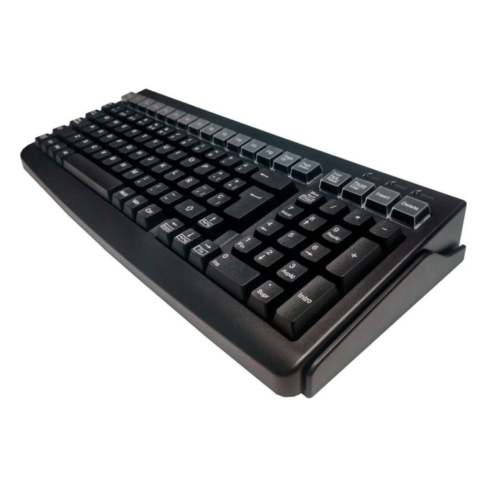Mustek MKB-800M Teclado Universal Alámbrico USB Español Negro con Interruptor de Membrana y 101 Teclas 1