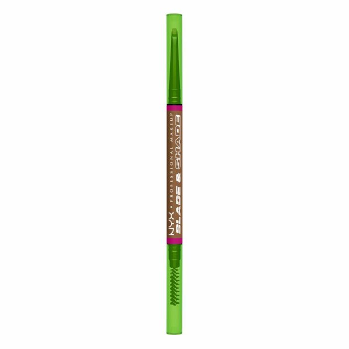 NYX PROFESSIONAL MAKE UP BLADE & SHADE NANO lápiz de cejas #02-Blonde, doble punta para definición y sombreado, 16h duración NYX PROFESSIONAL MAKE UP BLADE & SHADE NANO lápiz de cejas #02-Blonde, doble punta para definición y sombreado, 16h duración