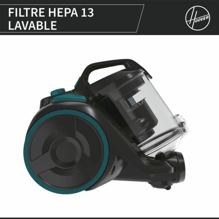 Candy CAF34HM Aspirador de Bidón Sin Bolsa, Potencia 800 W, Depósito 2.5 L, Filtro HEPA 13 Lavable, Nivel de Ruido 79 dBA 4 Candy CAF34HM Aspirador de Bidón Sin Bolsa, Potencia 800 W, Depósito 2.5 L, Filtro HEPA 13 Lavable, Nivel de Ruido 79 dBA 4