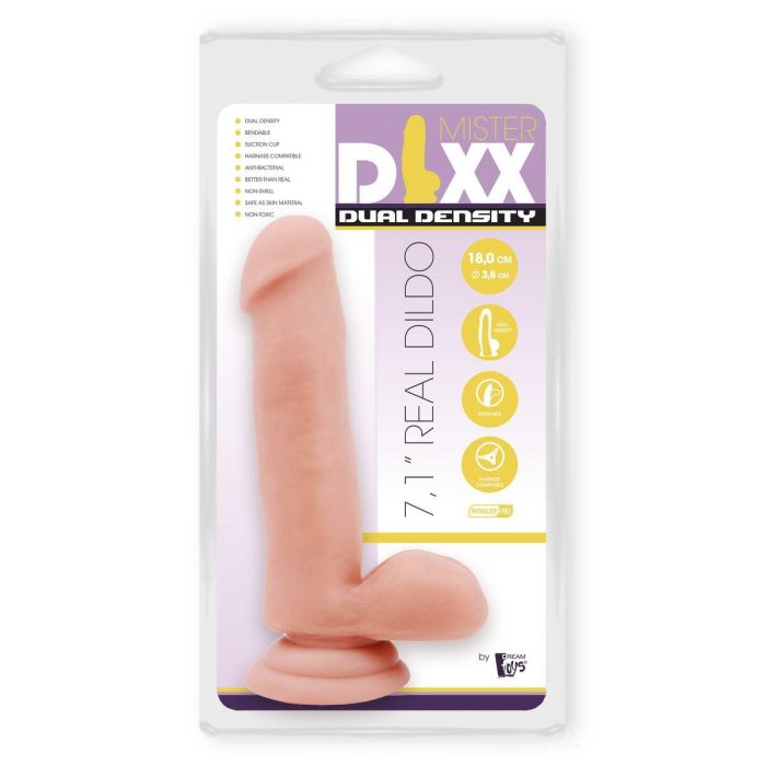 Consolador Realista Dream Toys Mr Dixx TPE Ø 3,9 cm 1 Consolador Realista Dream Toys Mr Dixx TPE Ø 3,9 cm 1