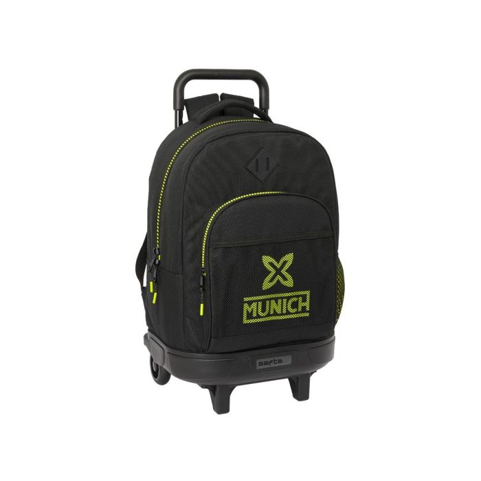 Mochila Safta Grande Con Ruedas Compact Extraible Munich Beat 450x330x220 mm