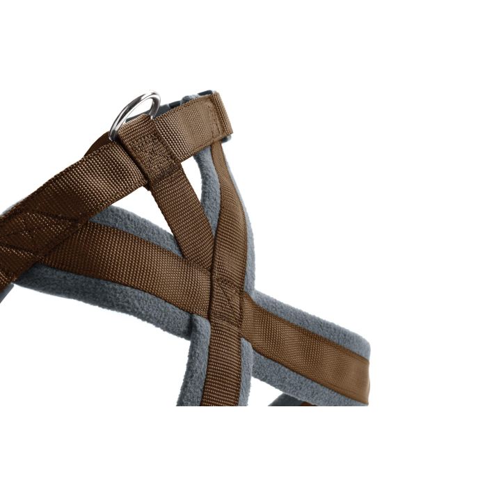 Arnés London Comfort Pecho 52-62 cm S-M Marrón 1 Arnés London Comfort Pecho 52-62 cm S-M Marrón 1