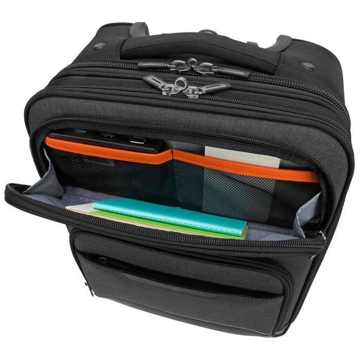 Targus CitySmart Maleta de Cabina Compacta con Ruedas 12-15.6" para Portátil, Protección Anticaídas SafePort y Compartimento Ropa 10 Targus CitySmart Maleta de Cabina Compacta con Ruedas 12-15.6" para Portátil, Protección Anticaídas SafePort y Compartimento Ropa 10