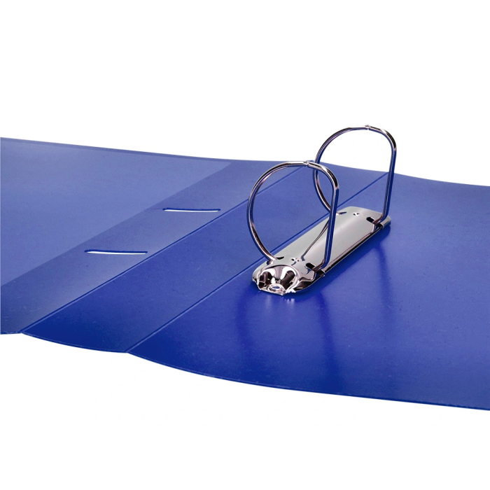 Liderpapel Carpeta Canguro 2 Anillas 40 mm Mixtas Polipropileno DIN A4 Azul Translúcido 6