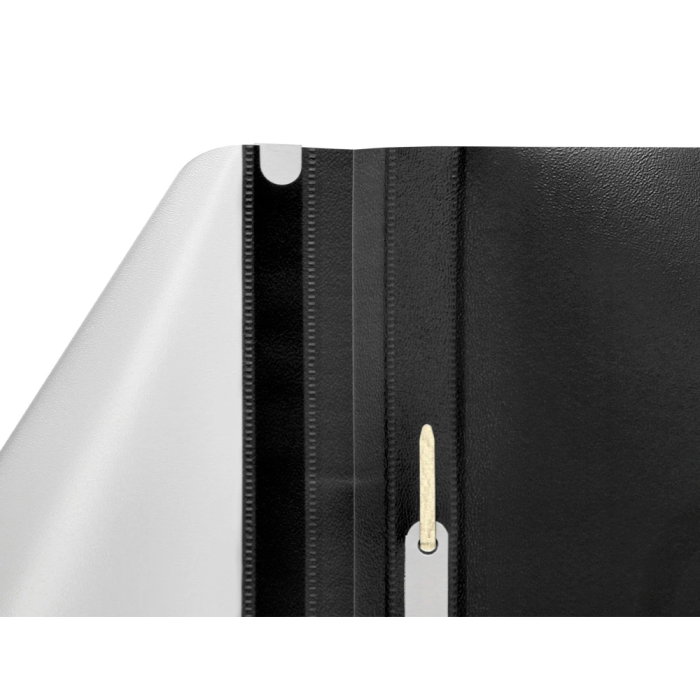 Q-connect Carpeta Dossier Fastener Plástico PVC DIN A4 Negra 7