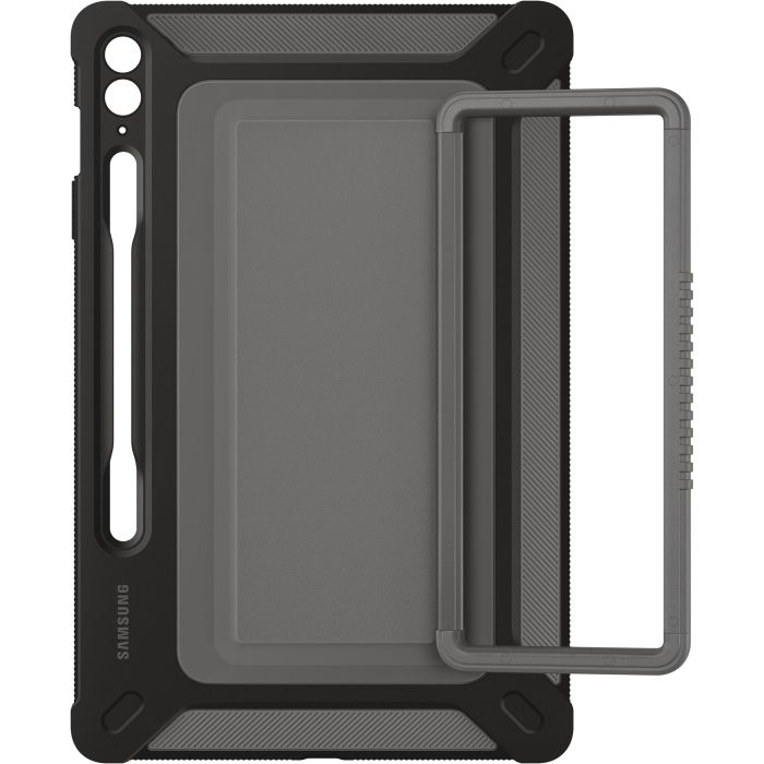 Samsung Outdoor Cover para Galaxy Tab S9 FE+ - Titan - Funda protectora resistente para tablet 3 Samsung Outdoor Cover para Galaxy Tab S9 FE+ - Titan - Funda protectora resistente para tablet 3