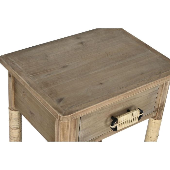 Mesita De Noche Alpino DKD Home Decor Natural 33 x 61.5 x 44 cm 6