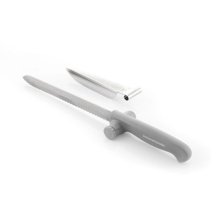 Cuchillo de Pan con Guía de Corte Regulable Kutway InnovaGoods 2 Cuchillo de Pan con Guía de Corte Regulable Kutway InnovaGoods 2