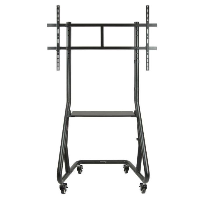 TooQ FS20200M-B - Soporte de Suelo TV/Monitor con Ruedas para Pantallas 60"-105", 100kg, Ajustable en Altura, Negro 1 TooQ FS20200M-B - Soporte de Suelo TV/Monitor con Ruedas para Pantallas 60"-105", 100kg, Ajustable en Altura, Negro 1