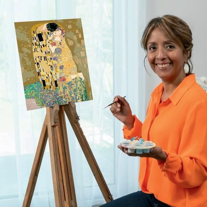 Ravensburger 23648 CreArt Gran Formato Klimt Des 12 ans - Pintar por Números 30x40 cm 2