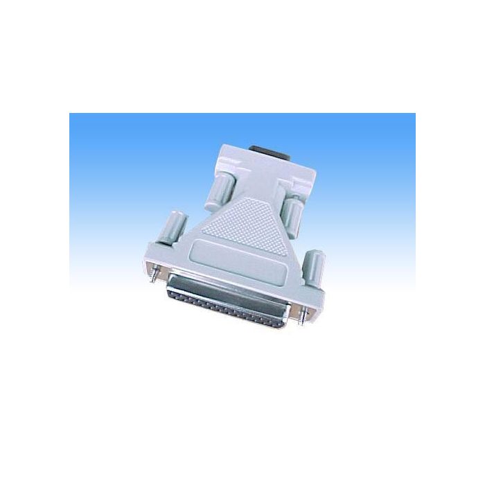 MicroConnect ADA925F - Adaptador Cambiador de Género DB9 a DB25 Macho/Hembra para Conexiones Seriales