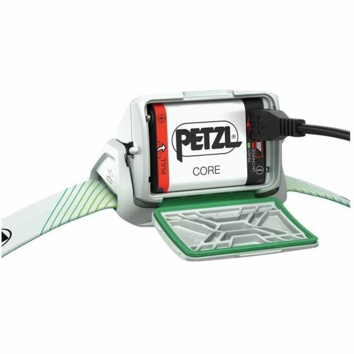 Petzl PET3342540838826 Linterna frontal ACTIK CORE 600 lúmenes con batería recargable Verde para Pesca y Navegación 1