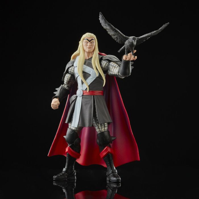 Hasbro Marvel Legends Thor - Figura articulada de 15 cm con accesorios y parte de Build-A-Figure 6