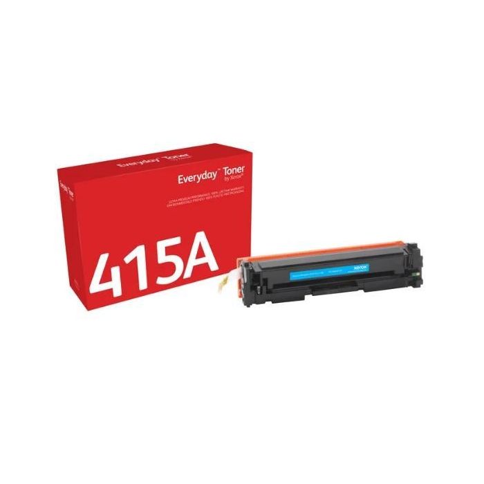 Xerox Everyday Toner Cian Laserjet 415A - W2031A Xerox Everyday Toner Cian Laserjet 415A - W2031A