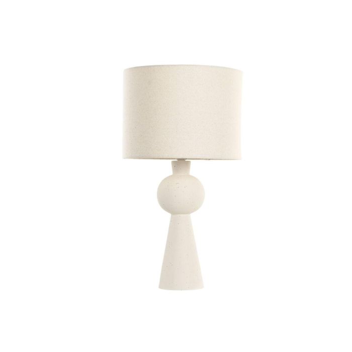 DKD Home Decor Lámpara de Sobremesa Urban Crudo de Cerámica/Poliéster, 33x61x33 cm, Incluye Bombilla E27 0 DKD Home Decor Lámpara de Sobremesa Urban Crudo de Cerámica/Poliéster, 33x61x33 cm, Incluye Bombilla E27 0