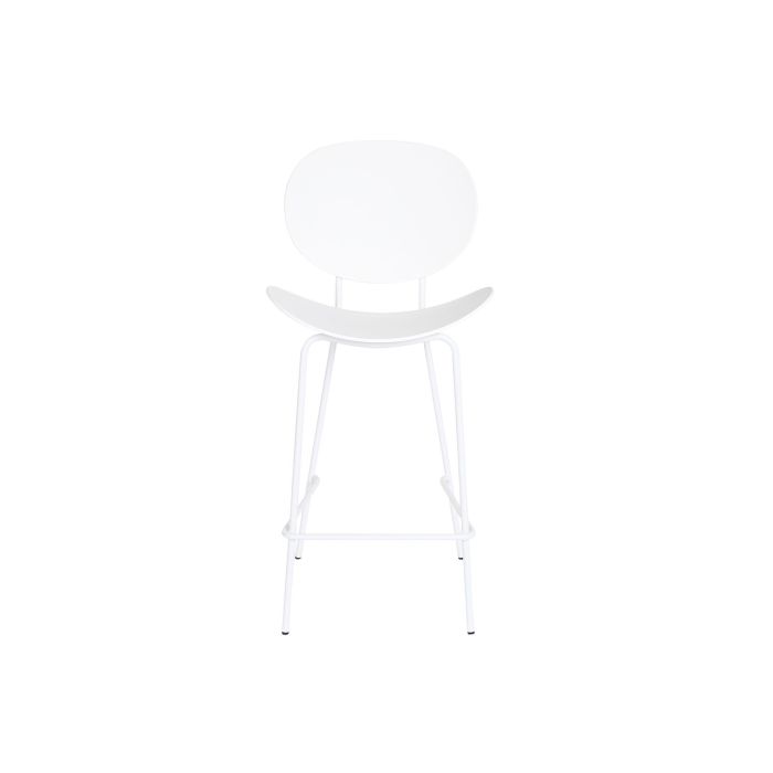 DKD Home Decor Taburete Scandi Colección Shenglong 1 Blanco y Negro de PP y Metal, Altura Asiento 66 cm, Desmontable, 104 cm Alto 4 DKD Home Decor Taburete Scandi Colección Shenglong 1 Blanco y Negro de PP y Metal, Altura Asiento 66 cm, Desmontable, 104 cm Alto 4