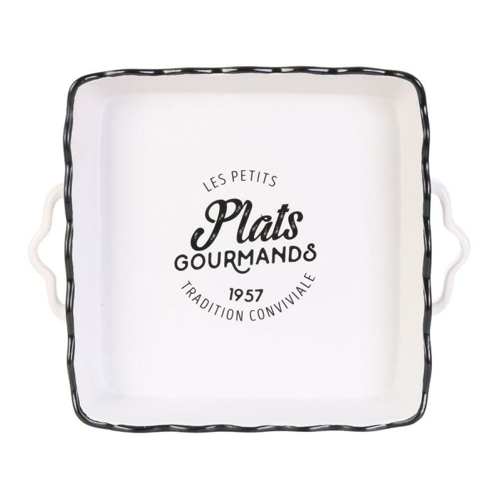 Cook Concept Fuente Cuadrada Con Asas 25X25 Cm 3