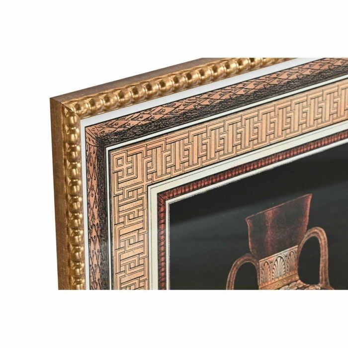 Cuadro Neoclasico DKD Home Decor Marron Negro 3 x 73 x 53 cm (2 Unidades) 3 Cuadro Neoclasico DKD Home Decor Marron Negro 3 x 73 x 53 cm (2 Unidades) 3