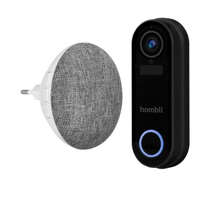Hombli Timbre Inteligente 2 Negro + Gong