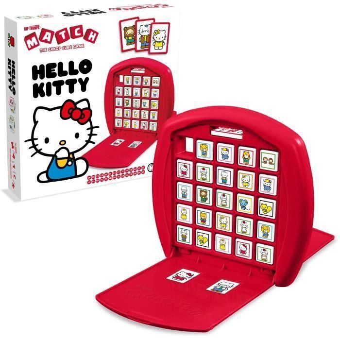 Juego de mesa - MOVIMIENTOS GANADORES - Combina Hello Kitty - Alinea 5 cubos idénticos para ganar 1