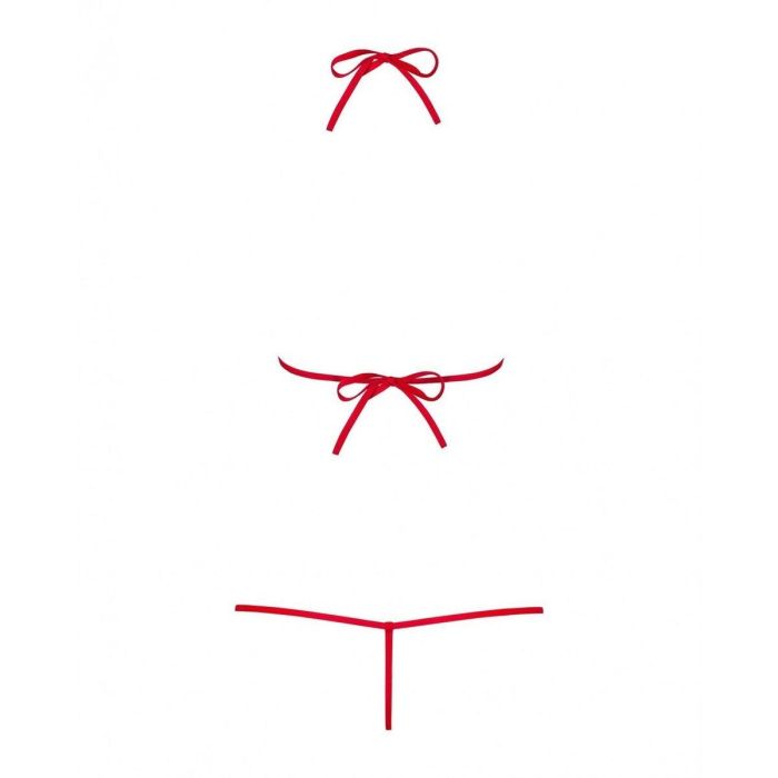 Body Luiza Teddy Obsessive OBS-8553565-OLD Azul Rojo S/M