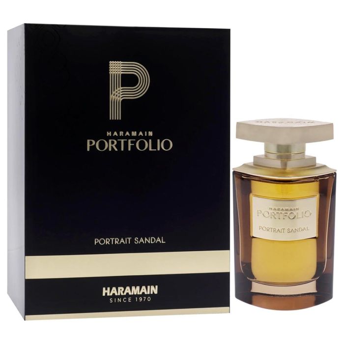 Al Haramain Portfolio eau de parfum portrait sandal 75 ml vaporizador Al Haramain Portfolio eau de parfum portrait sandal 75 ml vaporizador