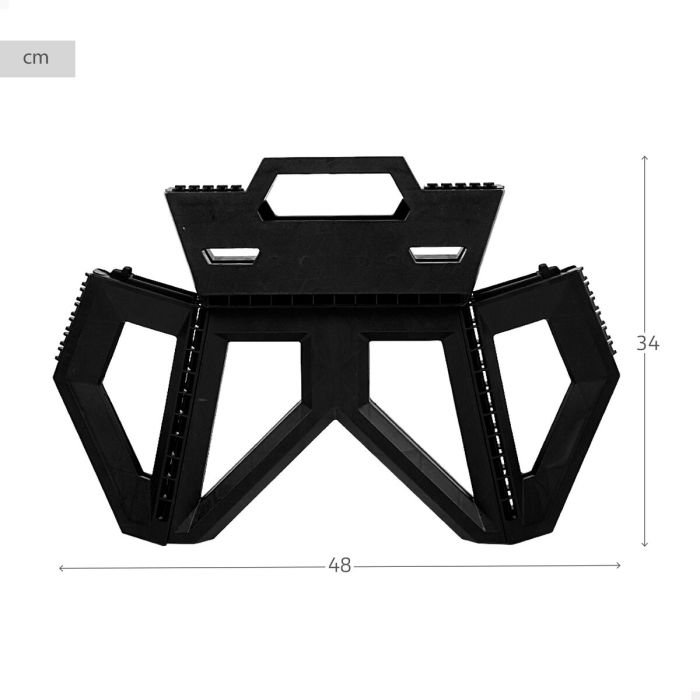 Taburete Plegable Aktive 34 X 23 X 27 CM (6 Unidades) 2