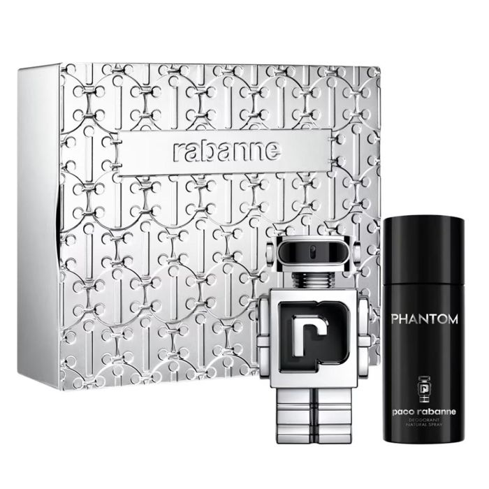 Paco Rabanne Phantom eau de toilette 100 ml + desodorante 150 ml vaporizador Paco Rabanne Phantom eau de toilette 100 ml + desodorante 150 ml vaporizador