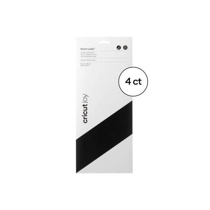 Cricut Smart Label etiqueta autoadhesiva Permanente Negro 4 pieza(s) Cricut Smart Label etiqueta autoadhesiva Permanente Negro 4 pieza(s)