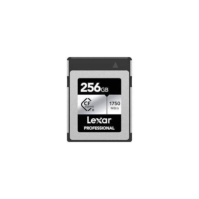 Lexar 256Gb Professional Cfexpress Type B Card Silver, Up To 1750Mb/S Read 1300Mb/S Write Lexar 256Gb Professional Cfexpress Type B Card Silver, Up To 1750Mb/S Read 1300Mb/S Write