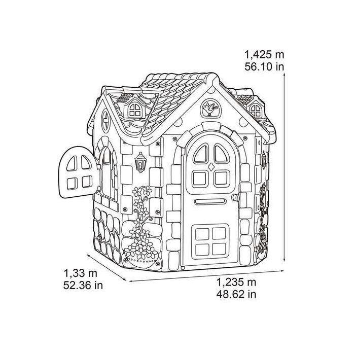 Feber Casa Fancy House 133x123,5x142,5 cm 5 Feber Casa Fancy House 133x123,5x142,5 cm 5