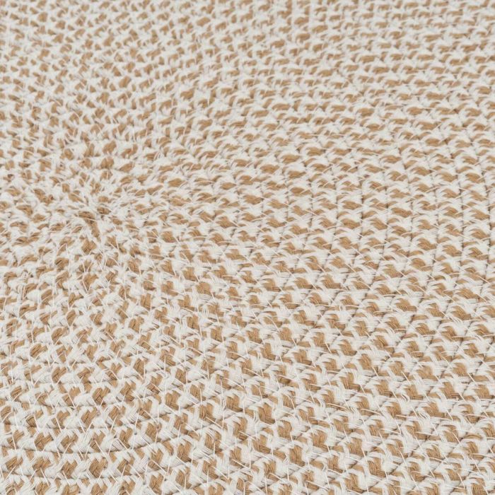 Alfombra Blanco Beige 110 x 110 x 0,2 cm 2