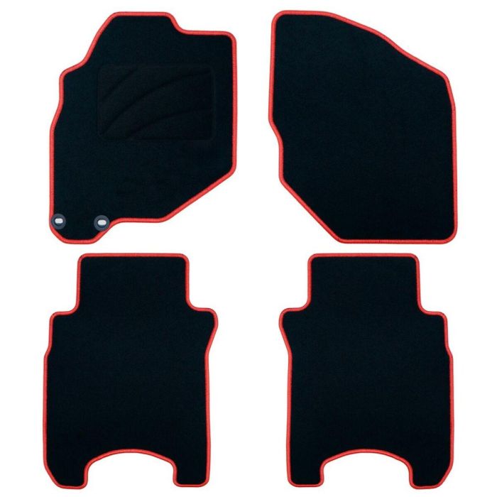 Set de Alfombrillas para Coche OCC Motorsport OCCHN0022RD Rojo 5 Piezas 7 Set de Alfombrillas para Coche OCC Motorsport OCCHN0022RD Rojo 5 Piezas 7